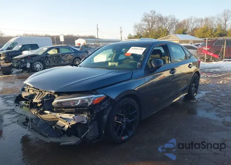 2022 Honda Civic Sport из США, поврежденный, VIN 2HGFE2F59NH574031